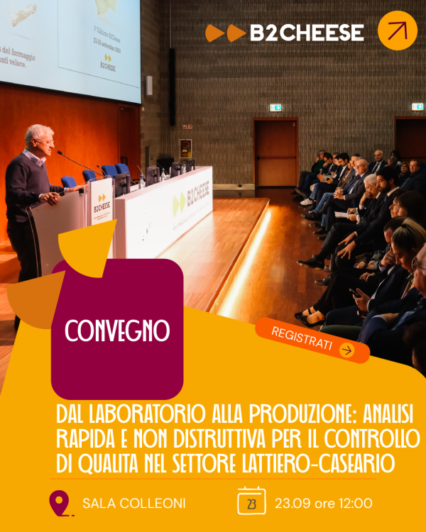Dal laboratorio alla produzione: analisi rapida e non distruttiva per il controllo di qualità nel settore lattiero-caseario